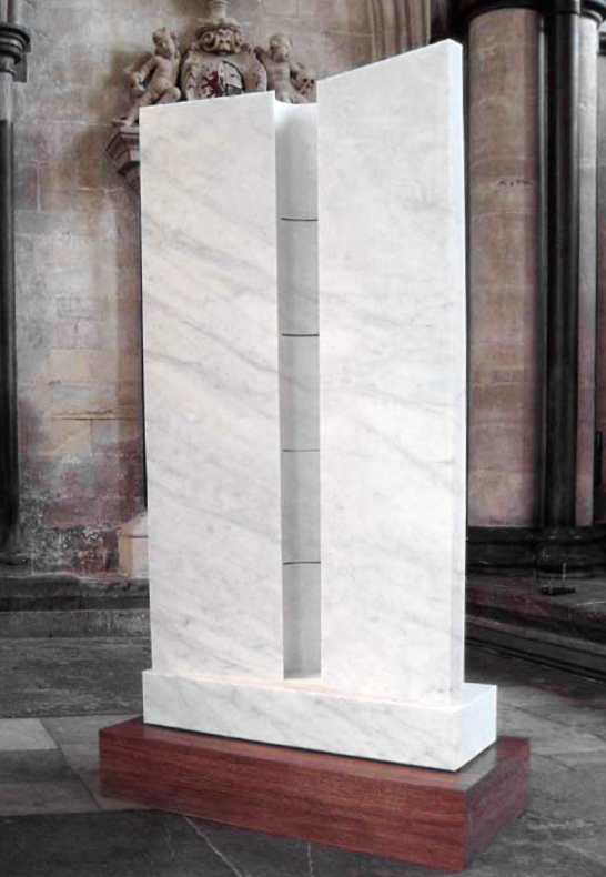 CARDO marble on veneered plinth